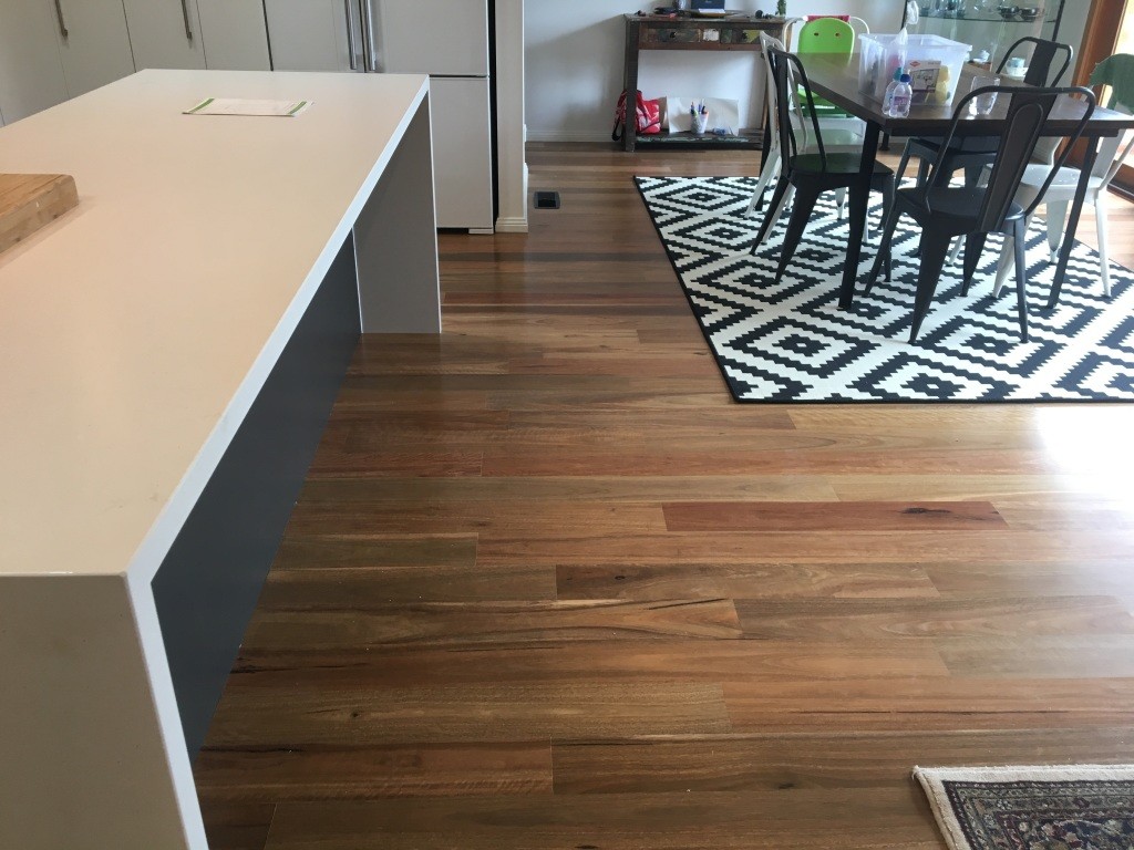 modern timber floor