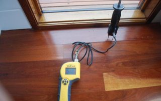moisture testing timber floor