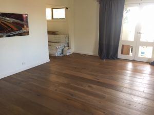 wide oak timber floor image